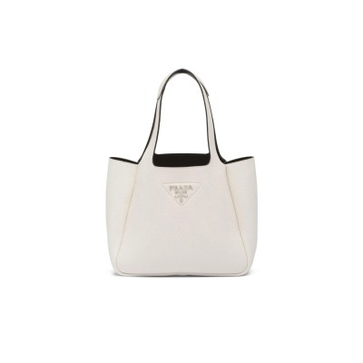 PRADA SMALL LEATHER TOTE BAG 1BG335  (25*21.5*14cm)